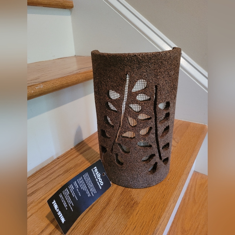 NEW Tok & Stok Brazilian Wall Light Fixture